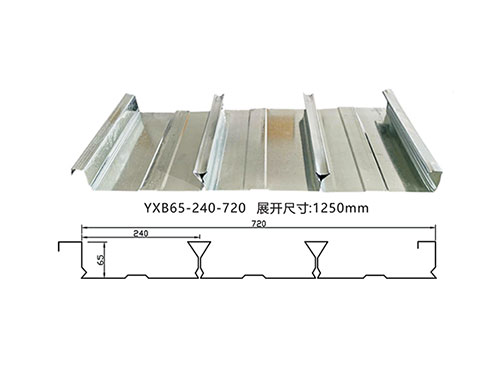 黃石YXB65-240-720閉口樓承板
